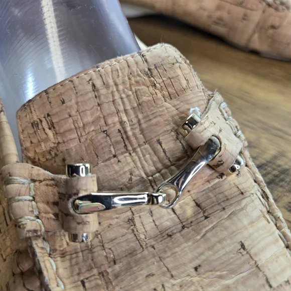 Donald J. Pliner Loren Cork Driving Mocs Loafers Horsr Bit - Picture 11 of 11